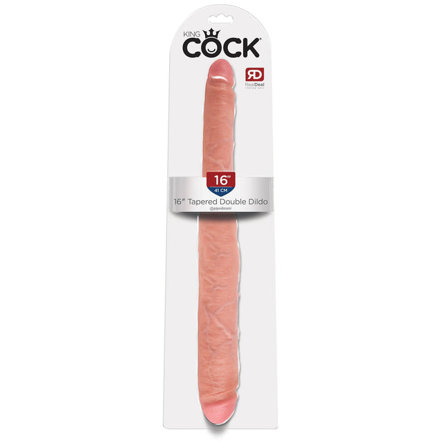 Pipedream - King Cock Tapered Double Dildo 16" (Beige) PD1953 CherryAffairs