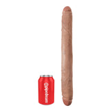 Pipedream - King Cock Thick Double Dildo 16" (Dark Brown) PD1639 CherryAffairs