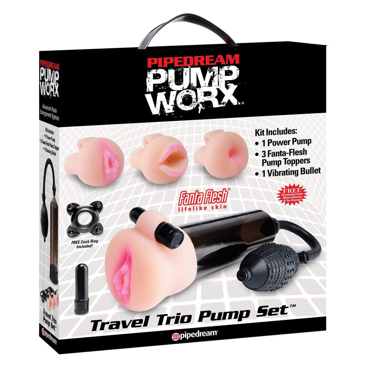 Pipedream - Pump Worx Travel Trio Pump Set PD1371 CherryAffairs
