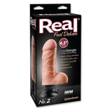 Pipedream - Real Feel Deluxe No. 2 Vibrating Dildo 6.5" (Flesh) PD1127 CherryAffairs