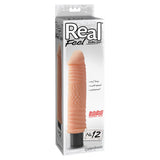Pipedream - Real Feel No. 12 Vibrating Dildo (Beige) PD1992 CherryAffairs
