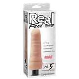 Pipedream - Real Feel No. 5 Vibrator 7.5" (Flesh) PD1149 CherryAffairs