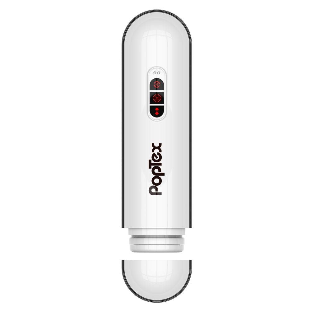 Poptex - Ex Storm Spin and Piston Double Motor Electric Masturbator (White) OT1186 CherryAffairs