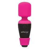 PowerBullet - Palmpower Pocket Rechargeable Mini Wand Massager (Fuchsia/Black) PWB1004 CherryAffairs