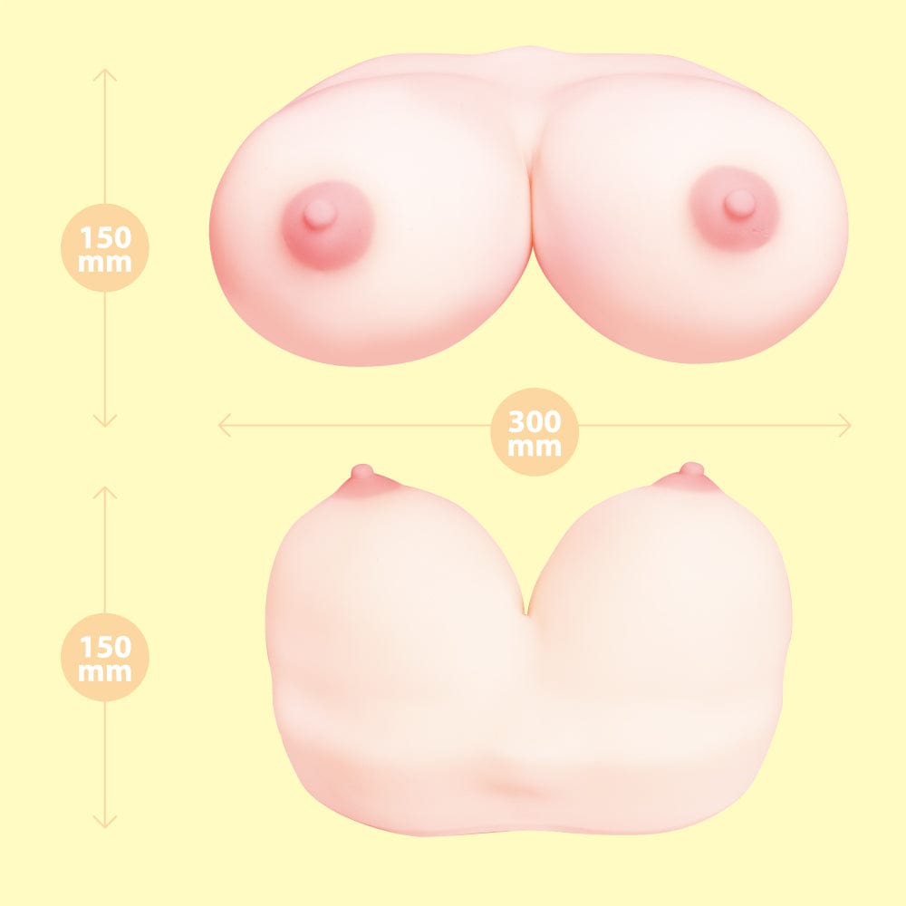 PPP - Gyugyutto Boobs Breast Masturbator Onahole 2.4kg (Beige) PPP1059 CherryAffairs