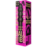 PPP - Waterproof Rechargeable Naka Iki Triple Ball Vibe 9 Vibrator (Black) PPP1055 CherryAffairs