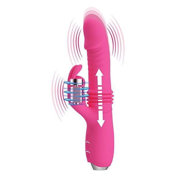 Pretty Love - Dorothy Thrusting Rabbit Vibrator (Pink) PL1114 CherryAffairs