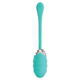 Pretty Love - Franklin Silicone Remote Egg Vibrator (Turquoise) PL1117 CherryAffairs