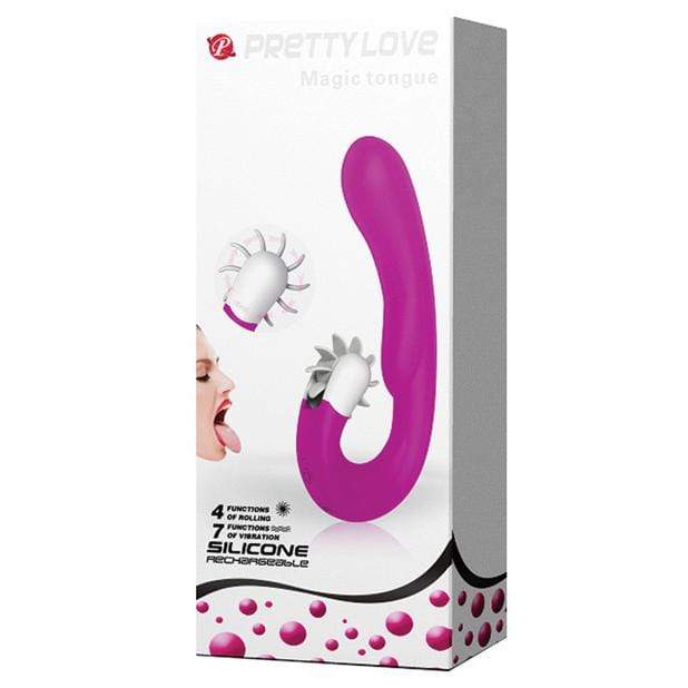 Pretty Love - Magic Tongue G Spot Vibrator (Pink) PL1106 CherryAffairs