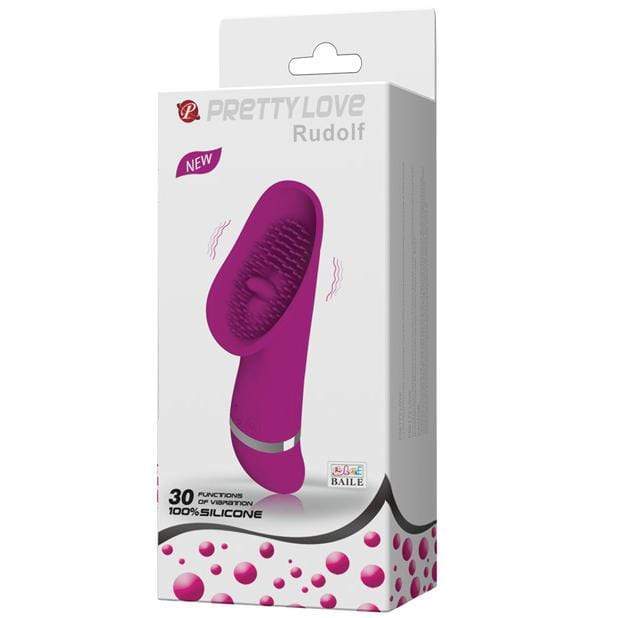 Pretty Love - Rudolf Licker 30 Function Clit Massager (Pink) PL1103 CherryAffairs
