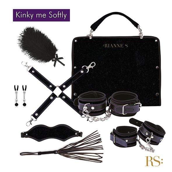 Rianne S - Kinky Me Softly BDSM Set (Black) RS1015 CherryAffairs