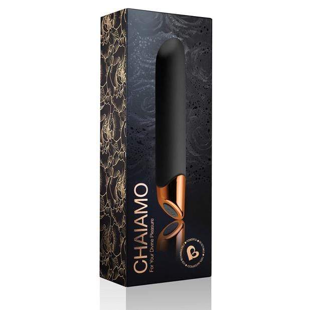 RocksOff - Chaiamo For Your Divine Pleasure Bullet Vibrator (Black) |  CherryAffairs  CherryAffairs.sg
