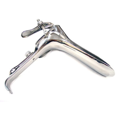 Rouge - Stainless Steel Vaginal Speculum (Silver) RG1007 CherryAffairs