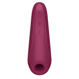 Satisfyer - Curvy 1+ App-Controlled Clitoral Air Stimulator Vibrator (Rose Red) STF1126 CherryAffairs