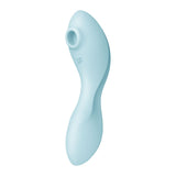 Satisfyer - Curvy App-Controlled Trinity 5 Clitoral Air Stimulator Vibrator (Light Blue)    Clit Massager (Vibration) Rechargeable