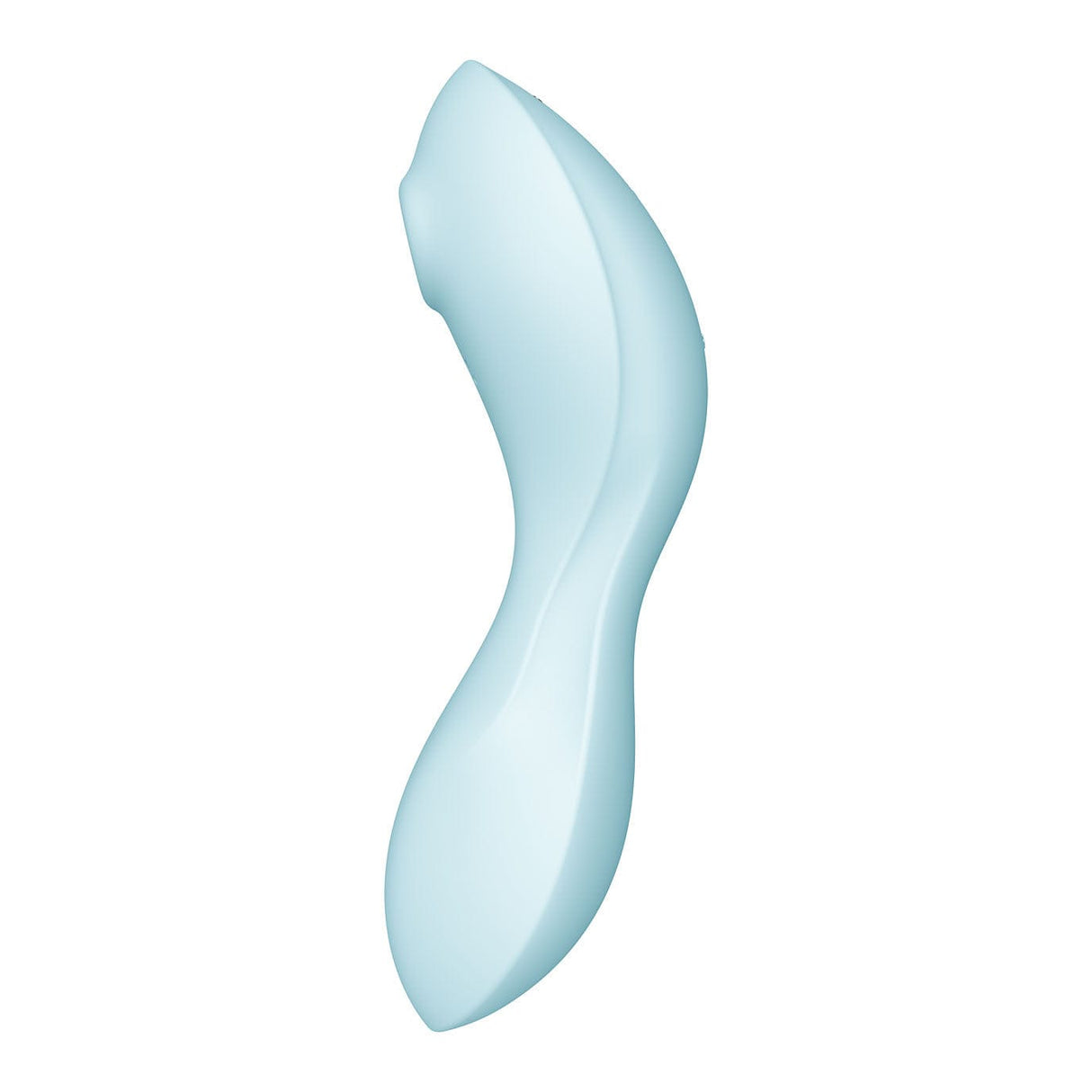 Satisfyer - Curvy App-Controlled Trinity 5 Clitoral Air Stimulator Vibrator (Light Blue)    Clit Massager (Vibration) Rechargeable