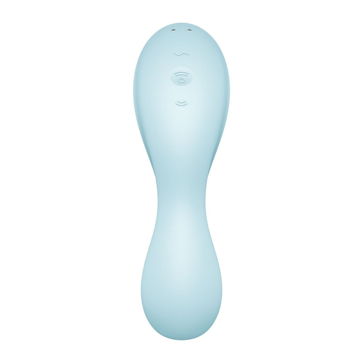 Satisfyer - Curvy App-Controlled Trinity 5 Clitoral Air Stimulator Vibrator (Light Blue)    Clit Massager (Vibration) Rechargeable