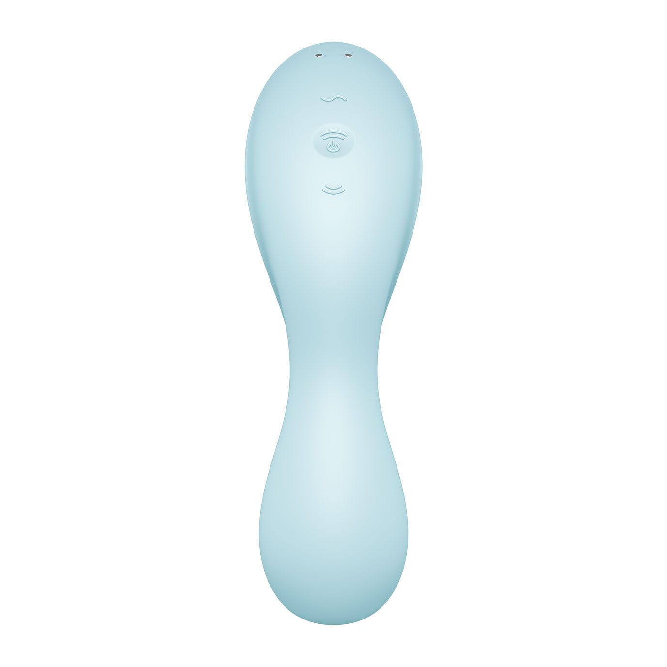 Satisfyer - Curvy App-Controlled Trinity 5 Clitoral Air Stimulator Vibrator (Light Blue)    Clit Massager (Vibration) Rechargeable