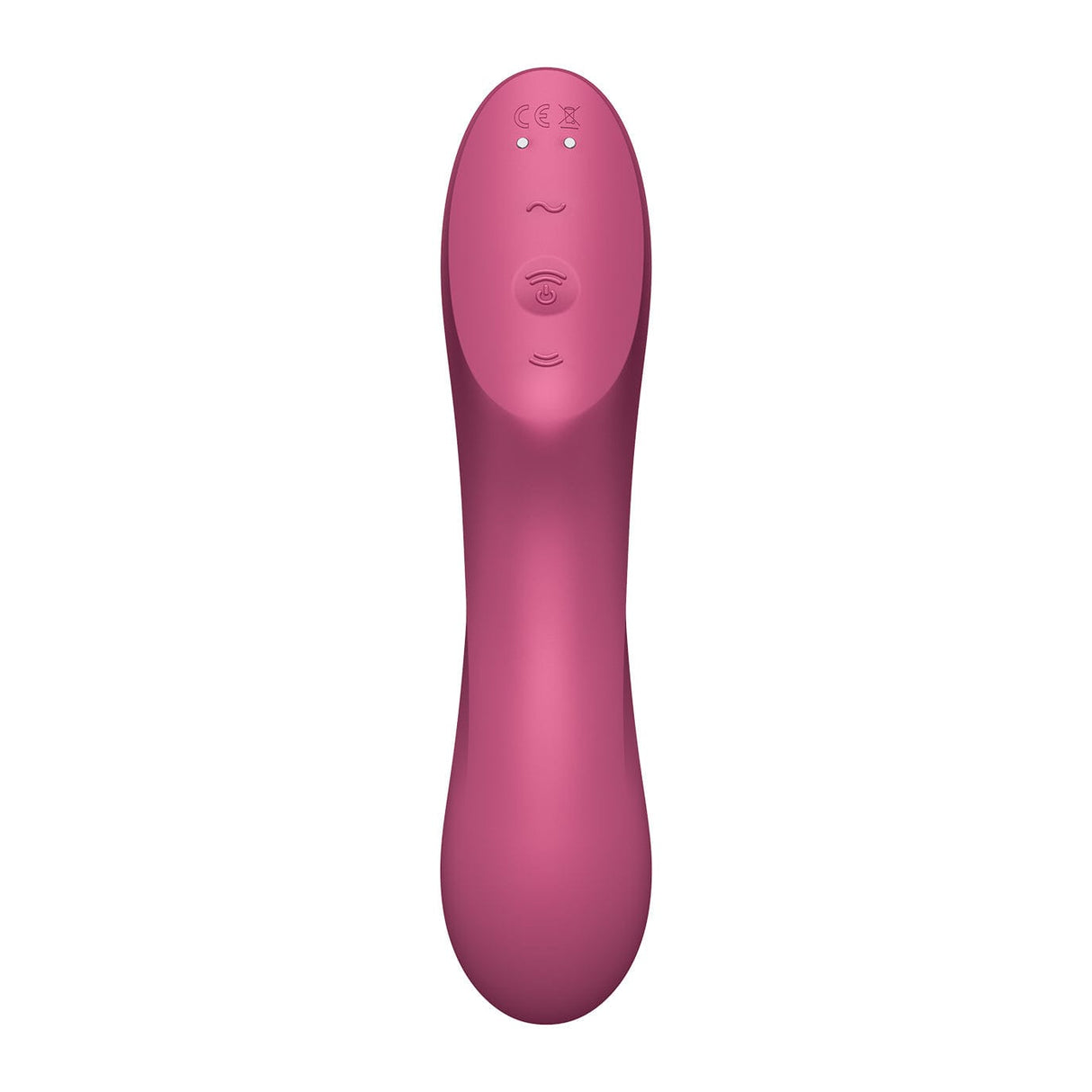 Satisfyer - Curvy Trinity 3 Insertable G-Spot Clitoral Air Stimulator Vibrator (Pink)    G Spot Dildo (Vibration) Rechargeable