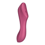 Satisfyer - Curvy Trinity 3 Insertable G-Spot Clitoral Air Stimulator Vibrator (Pink)    G Spot Dildo (Vibration) Rechargeable