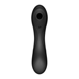 Satisfyer - Curvy Trinity 4 Insertable G-Spot Clitoral Air Stimulator Vibrator (Black)    G Spot Dildo (Vibration) Rechargeable