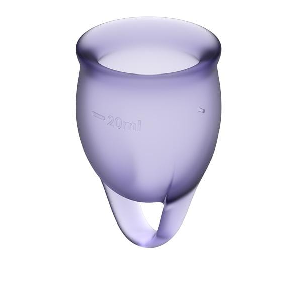Satisfyer - Feel Confident Menstrual Cup Set (Lilac) STF1097 CherryAffairs