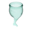 Satisfyer - Feel Secure Menstrual Cup Set (Dark Green) STF1112 CherryAffairs