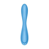 Satisfyer - Flex 4+ App-Controlled G Spot Vibrator (Blue)    G Spot Dildo (Vibration) Rechargeable