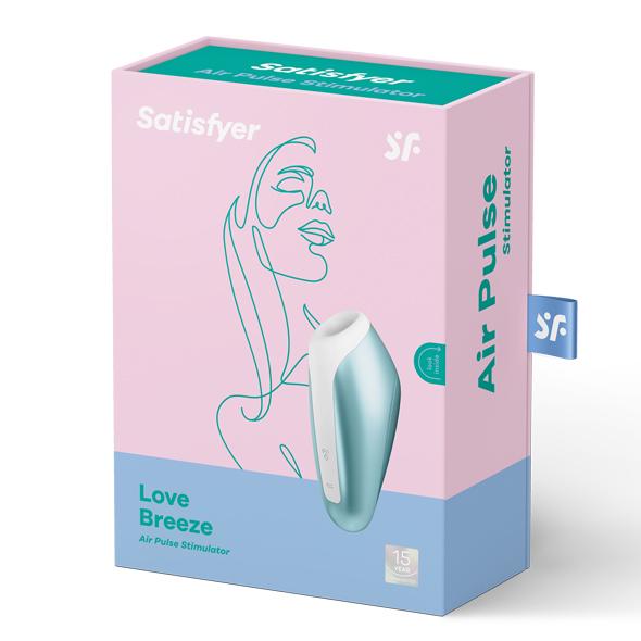 Satisfyer - Love Breeze Air Pulse Clitoral Air Stimulator (Blue) STF1175 CherryAffairs