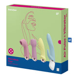 Satisfyer - Marvelous Four Clitoral Air Pulse Vibrator Set (Multi Colour) STF1221 CherryAffairs