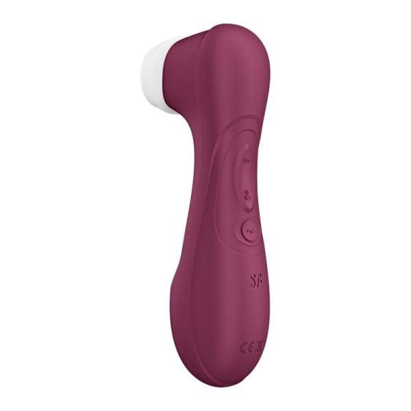 Satisfyer - Pro 2 Generation 3 App-Controlled Clitoral Liquid Air Pulse Stimulator (Wine Red) STF1283 CherryAffairs