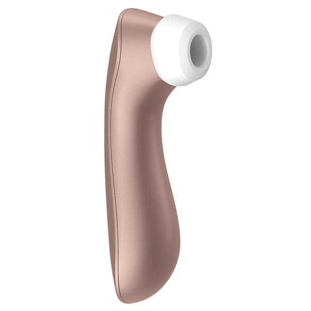 Satisfyer - Pro 2+ Air Pulse Vibration Rechargeable Clitoral Air Stimulator (Rose Gold) STF1050 CherryAffairs