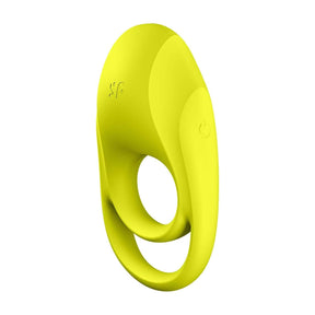 Satisfyer - Spectacular Duo Silicone Vibrating Cock Ring (Chartreuse) STF1210 CherryAffairs