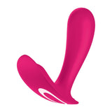 Satisfyer - Top Secret App-Controlled Wearable G-spot Vibrator (Pink) STF1211 CherryAffairs