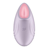 Satisfyer - Tropical Tip App-Controlled Lay On Clitoral Vibrator (Light Lilac) STF1285 CherryAffairs