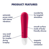 Satisfyer - Ultra Power Bullet 1 Vibrator (Red) STF1181 CherryAffairs