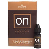 Sensuva - ON Flavored Female Arousal Oil 5 ml (Chocolate) SV1025 CherryAffairs