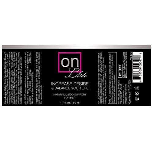 Sensuva - ON Libido for Her Increased Desire Arousal Gel 50ml    Arousal Gel