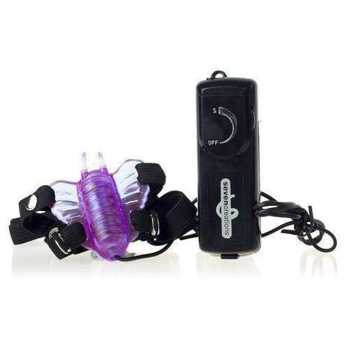 Seven Creations - Virgin Butterfly Stimulator Clit Massager    Clit Massager (Vibration) Non Rechargeable