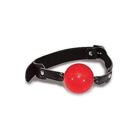 Sex and Mischief - Solid Red Ball Gag - CherryAffairs.sg