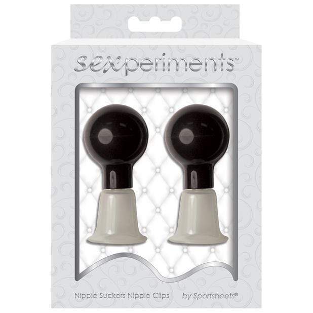Sexperiments - Nipple Suckers Nipple Clips (Black) SP1005 CherryAffairs