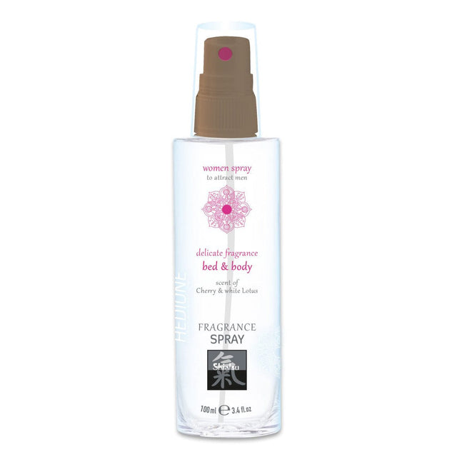 Shiatsu - Hedione Pheromone Spray Bed and Body For Her Cherry White Lotus 100ml    Pheromones