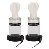 Shots - Electroshock E Stimulation Nipple Suckers (Clear) ST1031 CherryAffairs