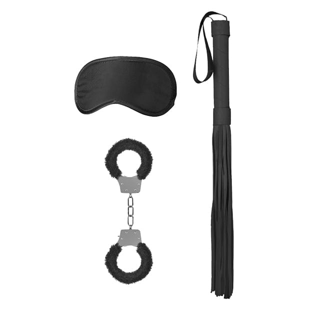 Shots - Ouch BDSM Beginners Introductory Bondage Kit #1 (Black) ST1041 CherryAffairs