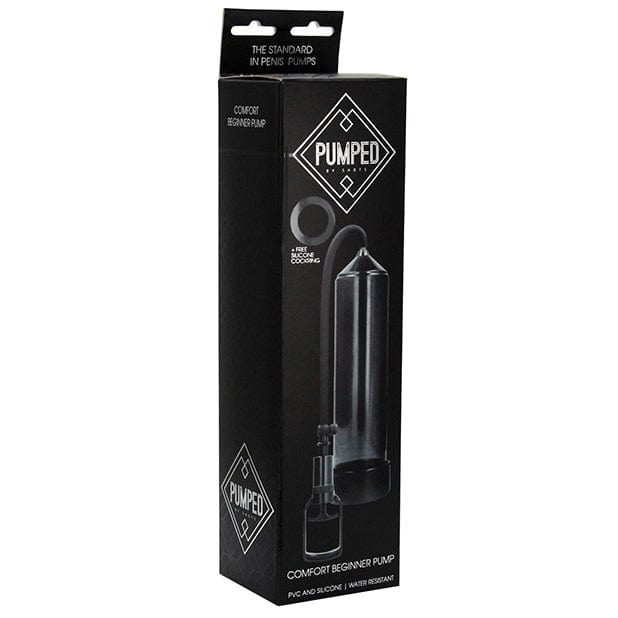 Shots - Pumped Comfort Beginner Penis Pump (Black) ST1062 CherryAffairs