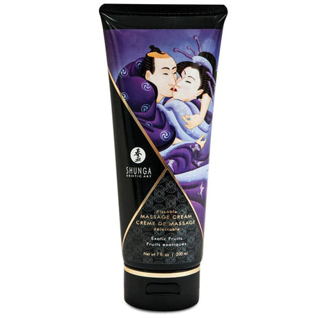 Shunga - Kissable Flavored Massage Cream 7 oz (Exotic Fruits) SU1025 CherryAffairs