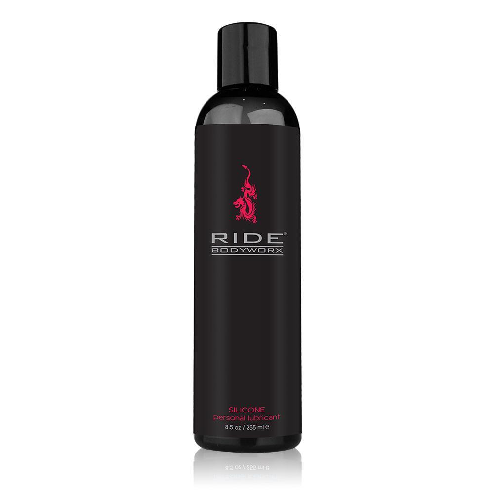 Sliquid - Ride BodyWorx Silicone Based Lubricant 8.5 oz (Black) SL1067 CherryAffairs