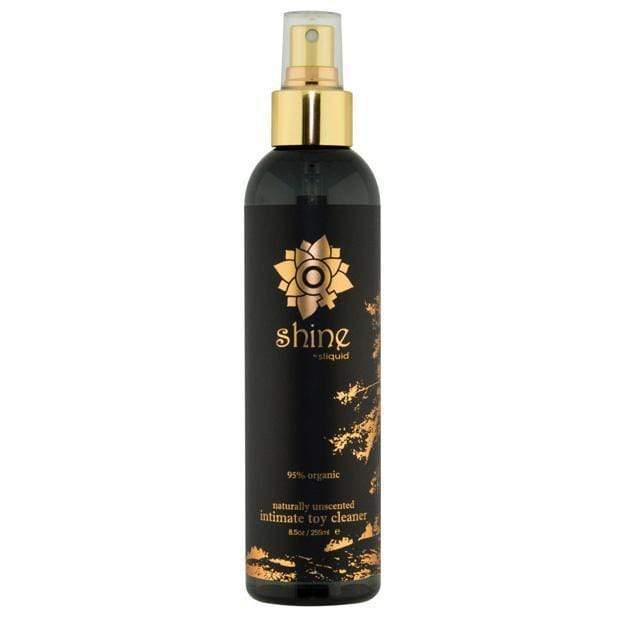 Sliquid - Shine Organic Unscented Intimate Toy Cleaner  8.5 oz (Black) SL1034 CherryAffairs