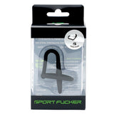Sport F*cker - Cock Plug Urethral Sound Cock Ring (Black) SPF1004 CherryAffairs