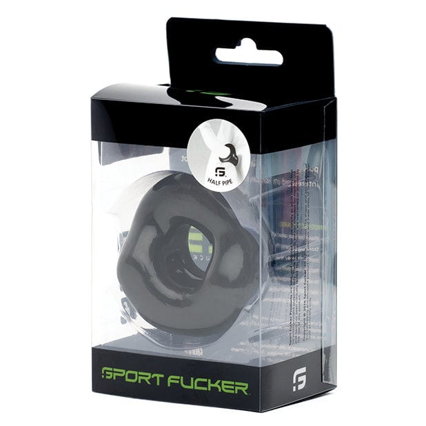 Sport F*cker - Half Pipe Cock Ring (Black) SPF1006 CherryAffairs